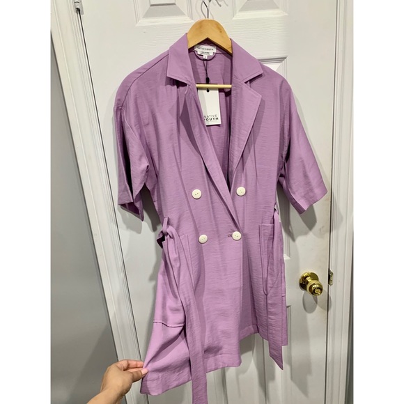 Valentina “Lilac” Blazer Dress by “Native Youth” - Picture 4 of 8
